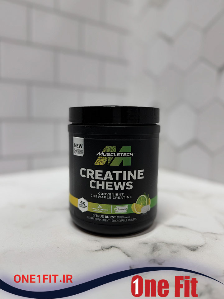 کراتین قرصی جویدنی 90 عددی ماسلتک فیت وان - کد 1116
